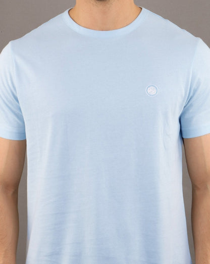 Pretty Green Mitchell T-Shirt Sky Blue