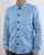 Pretty Green Connor Overshirt Light Blue