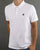 Pretty Green Tendale Jersey Polo Shirt White