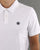 Pretty Green Tendale Jersey Polo Shirt White