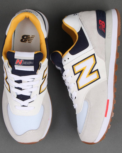 New Balance Ml574 Trainers White