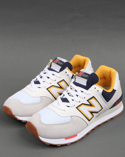 New Balance Ml574 Trainers White