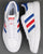 Adidas Team Court Trainers White/Royal/Scarlet