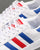 Adidas Team Court Trainers White/Royal/Scarlet