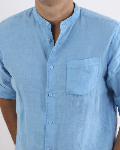 Benetton Long Sleeve Shirt Blue
