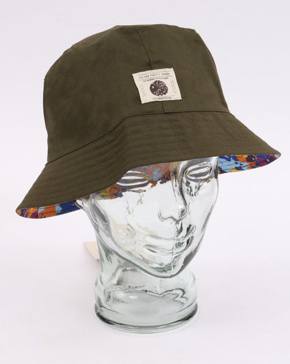 Pretty Green Reversible Camo Bucket Hat