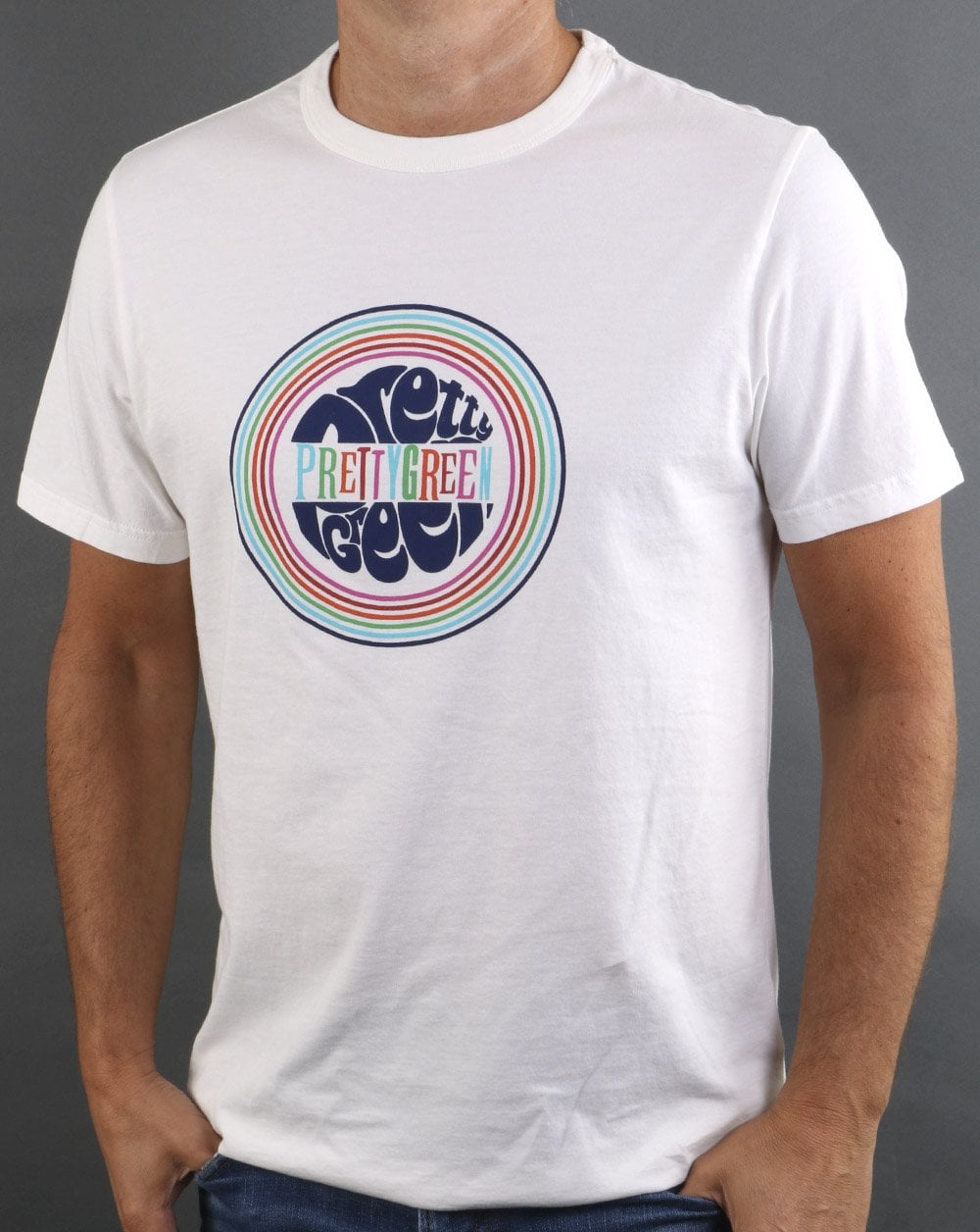 Pretty Green Norton T-shirt White