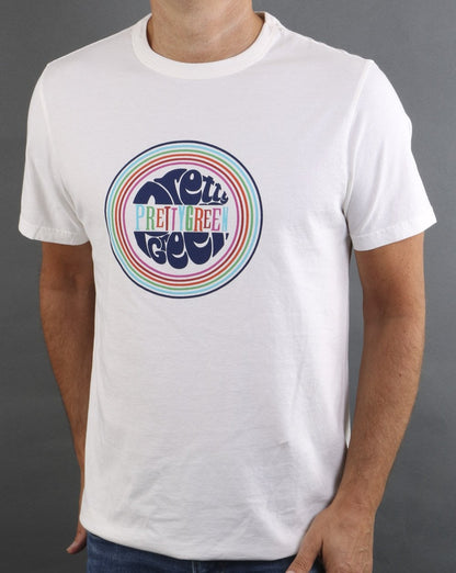 Pretty Green Norton T-shirt White