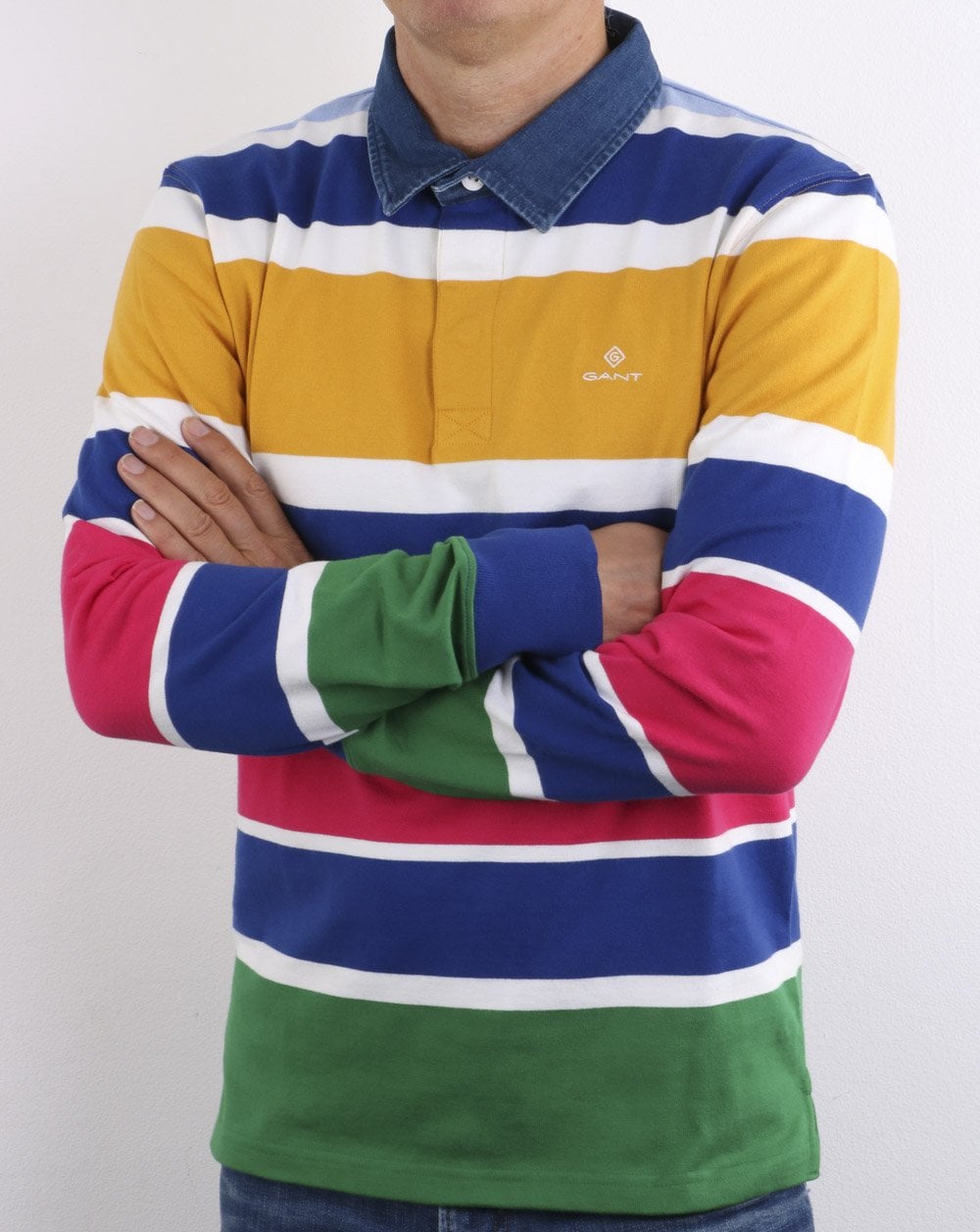 Gant Multi Stripe Heavy Rugger Multi