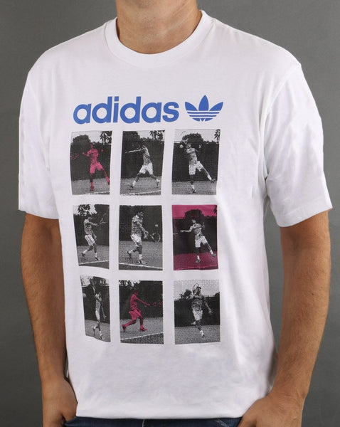 Adidas Originals Sport Card T Shirt White