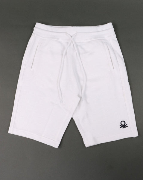 Benetton Lounge Shorts White