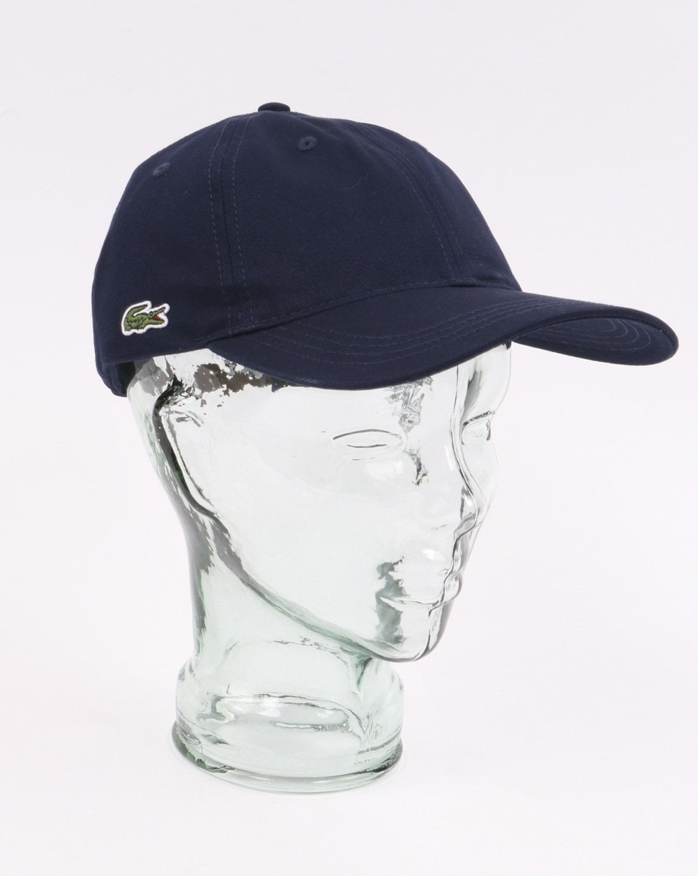 Lacoste Contrast Strap Cotton Cap Navy