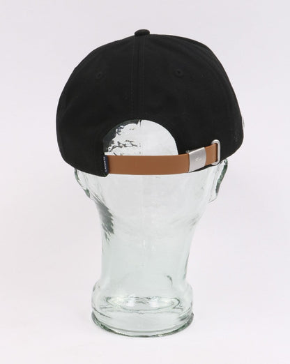 Lacoste Contrast Strap Cotton Cap Black