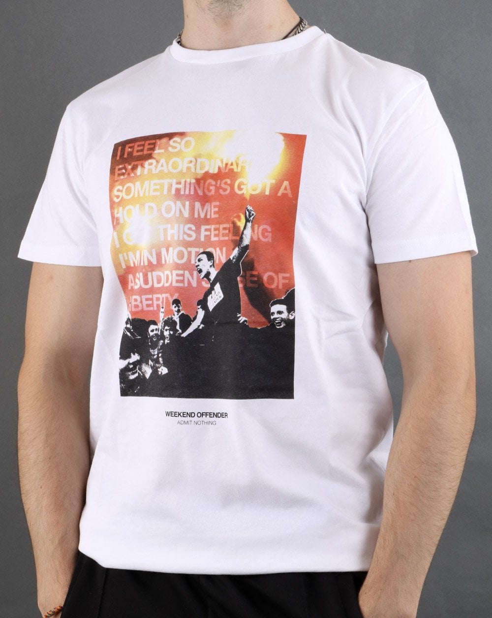 Weekend Offender True Faith T Shirt White