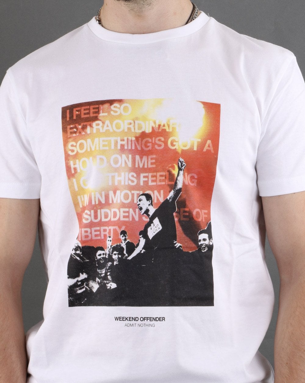 Weekend Offender True Faith T Shirt White