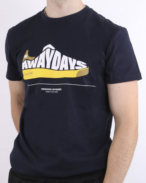 Weekend Offender Forest T Shirt Navy