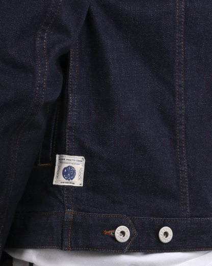 Pretty Green Denim Jacket Navy