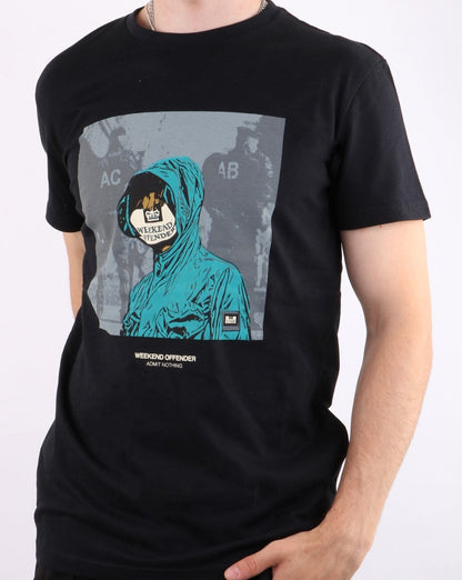 Weekend Offender Acab T Shirt Black