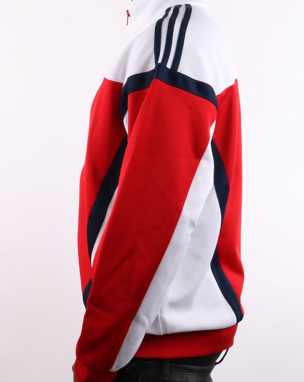 Adidas Originals Classics Track Top Scarlet Red/White