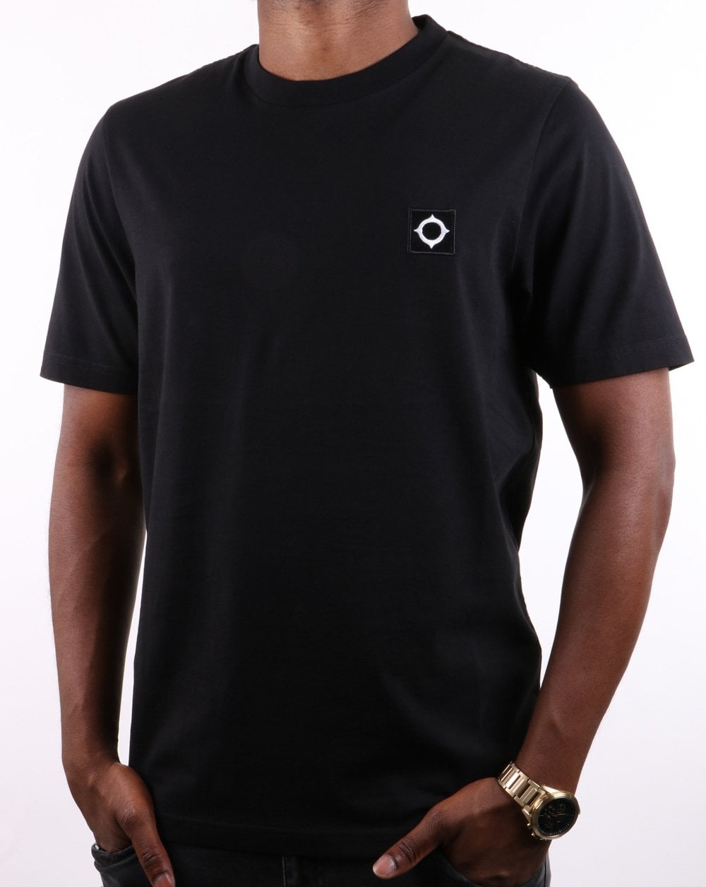 Ma.strum Icon T Shirt Jet Black
