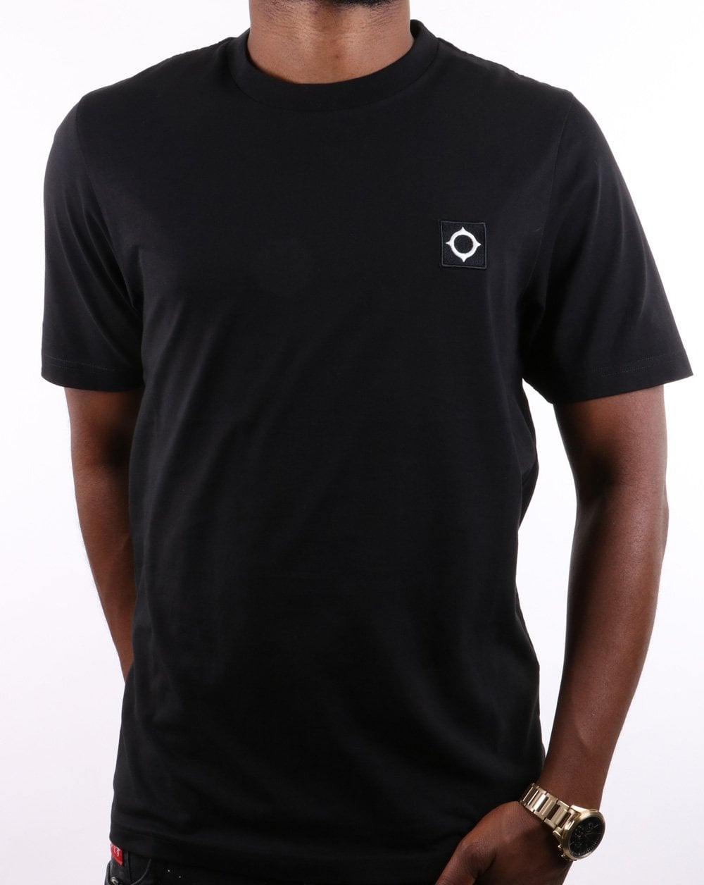Ma.strum Icon T Shirt Jet Black