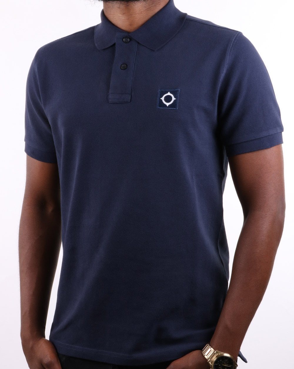 Ma.strum Ss Pique Polo True Navy