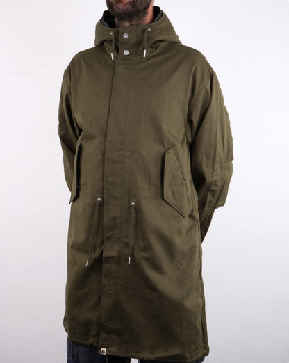 Pretty Green Lomas Parka Green