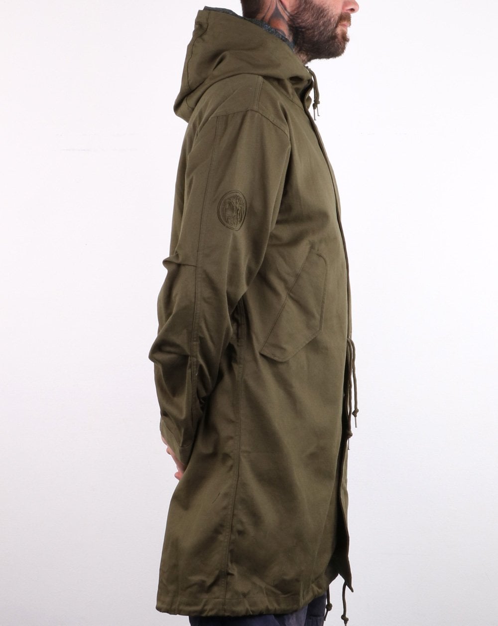 Pretty Green Lomas Parka Green