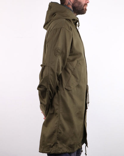 Pretty Green Lomas Parka Green