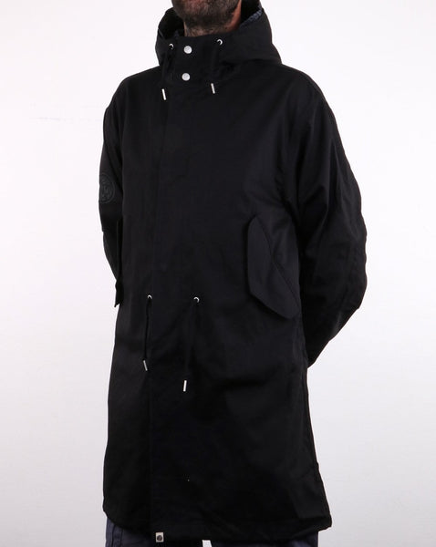Pretty Green Lomas Parka Black