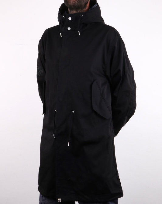 Pretty Green Pretty Green Lomas Parka Black