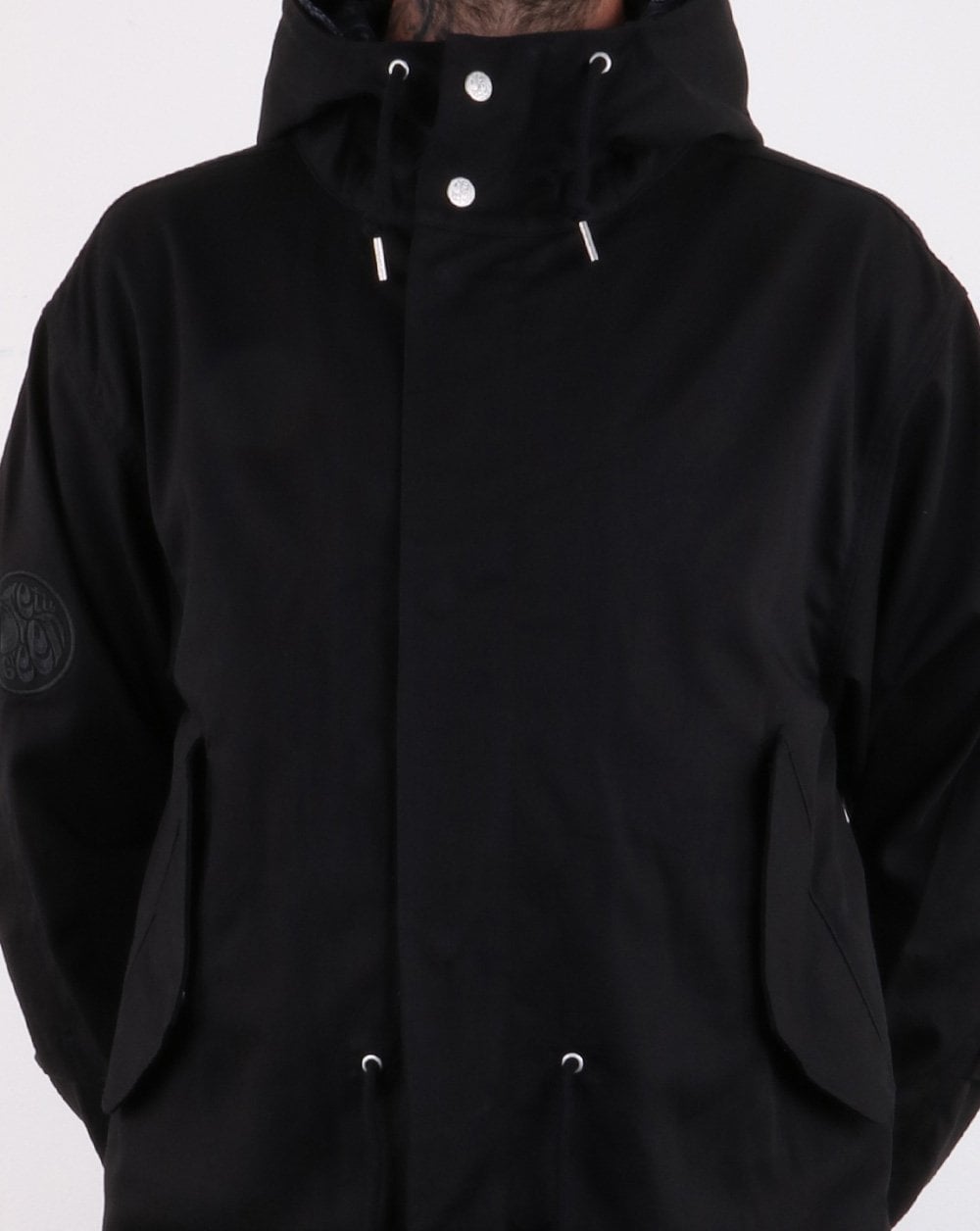 Pretty Green Lomas Parka Black
