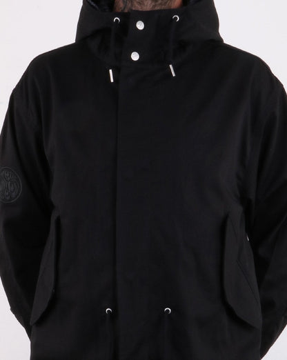 Pretty Green Lomas Parka Black