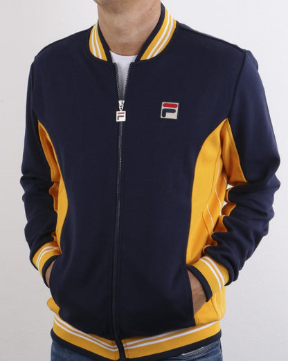 Fila Vintage Settanta Track Top Pro F Exclusive Navy/Golden Yellow