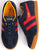 Gola Harrier Suede Trainer Navy/Red