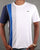 Lacoste Stripe T-shirt White/Navy/Blue