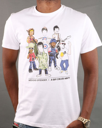 Weekend Offender Legends X Minty T-shirt White
