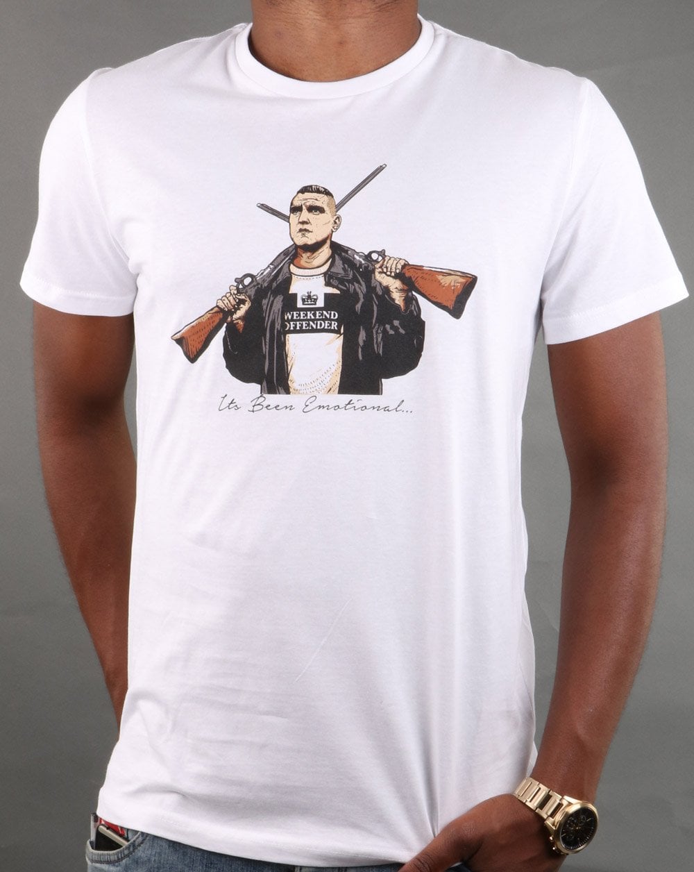Weekend Offender Its Been Emotional T-shirt White