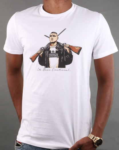 Weekend Offender Its Been Emotional T-shirt White