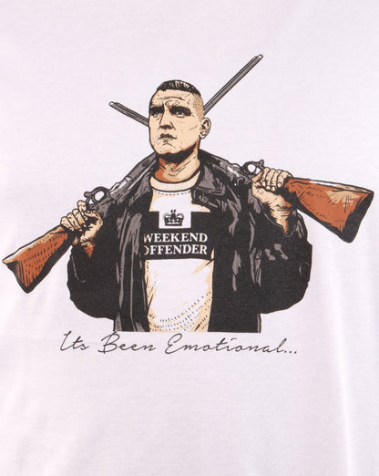 Weekend Offender Its Been Emotional T-shirt White