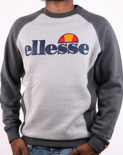 Ellesse Tyson Sweatshirt Grey Marl