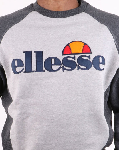 Ellesse Tyson Sweatshirt Grey Marl