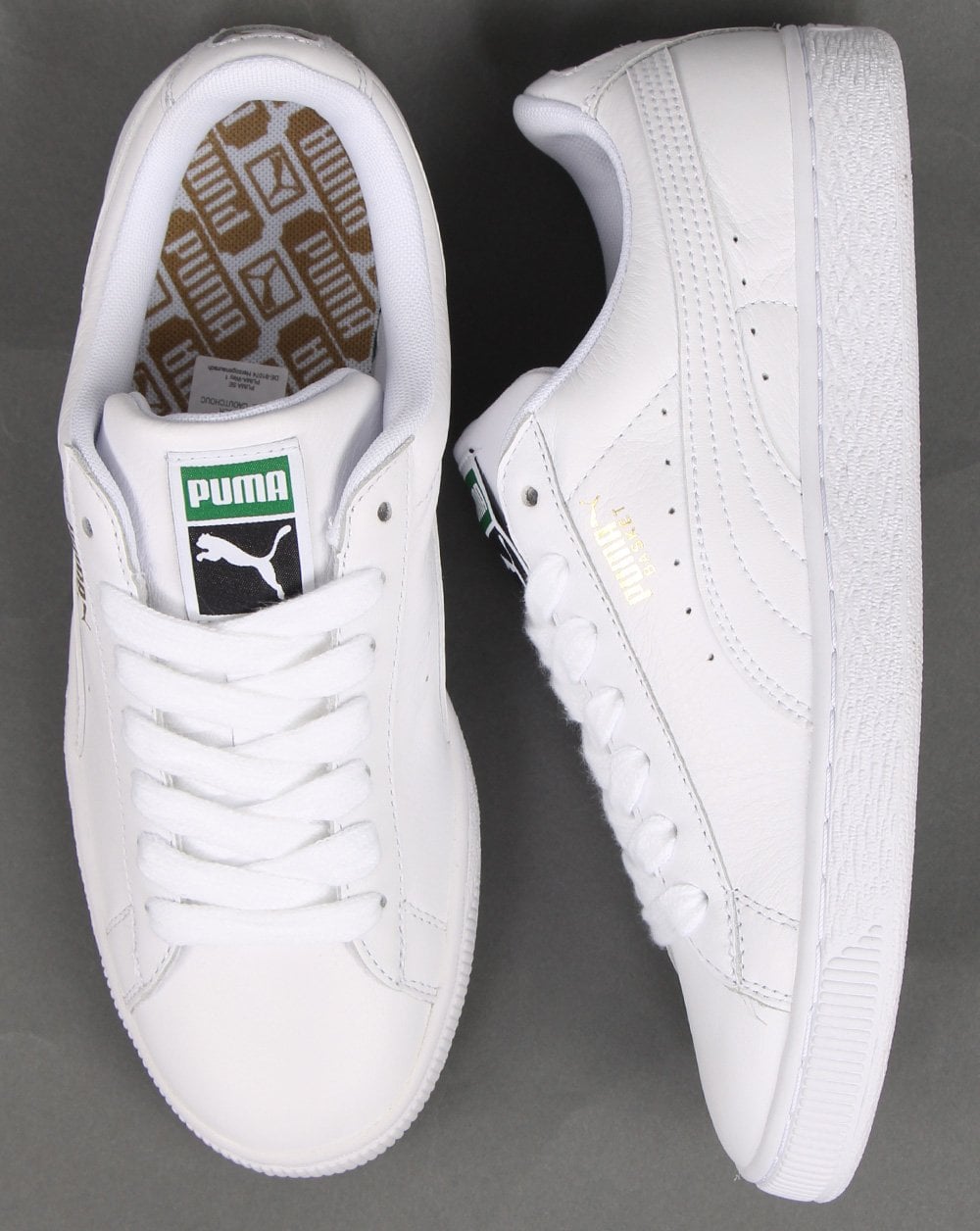 Puma Basket Classic Trainers White/white