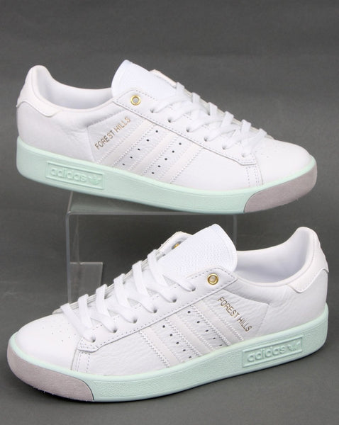 Adidas Forest Hills Trainers White/Soft Green