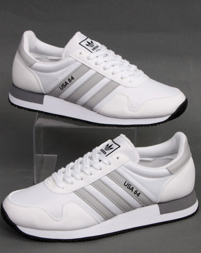 Adidas Usa 84 Trainers White/Grey