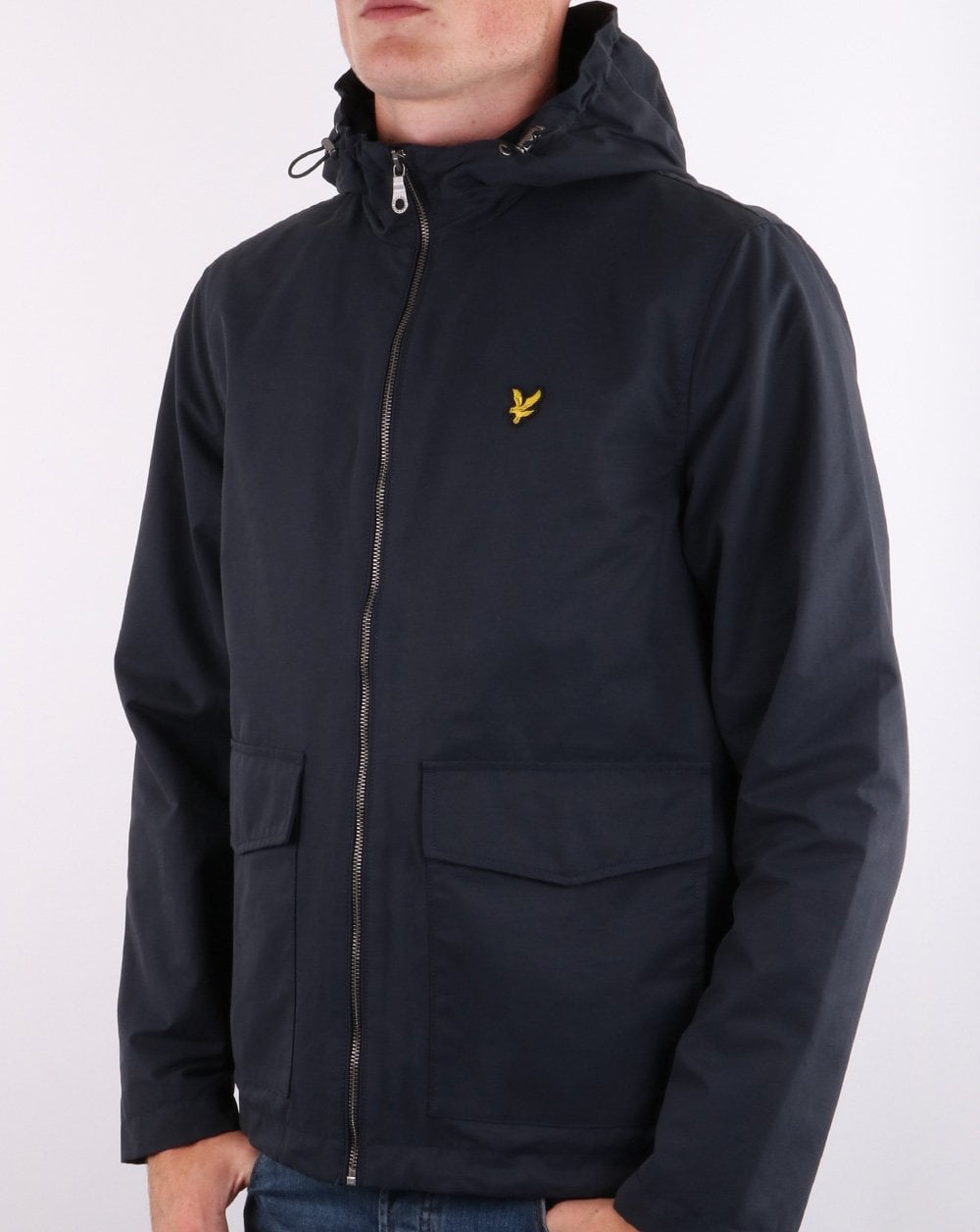 Lyle And Scott Double Pocket Jacket Dark Navy