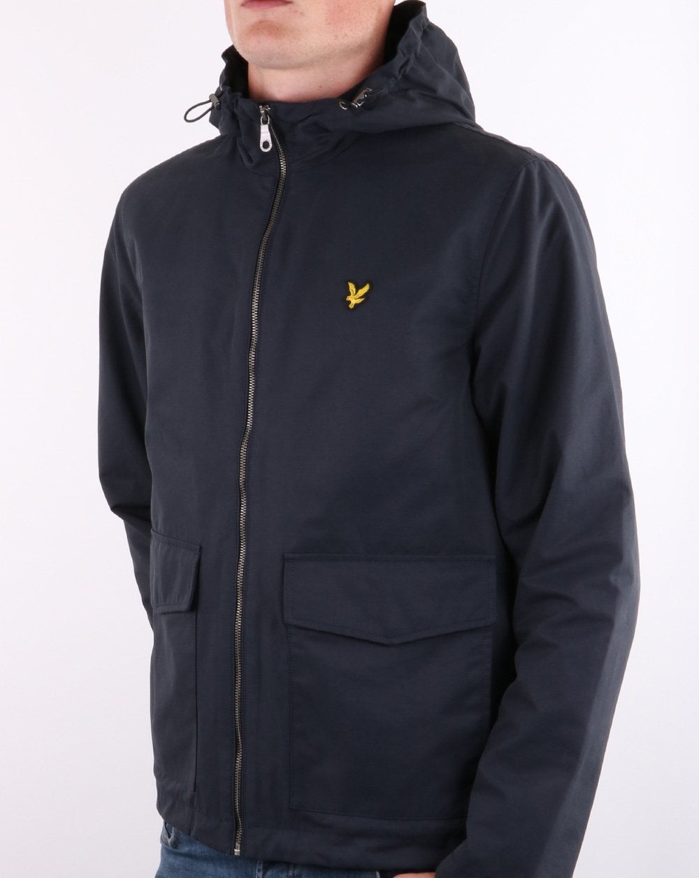 Lyle And Scott Double Pocket Jacket Dark Navy