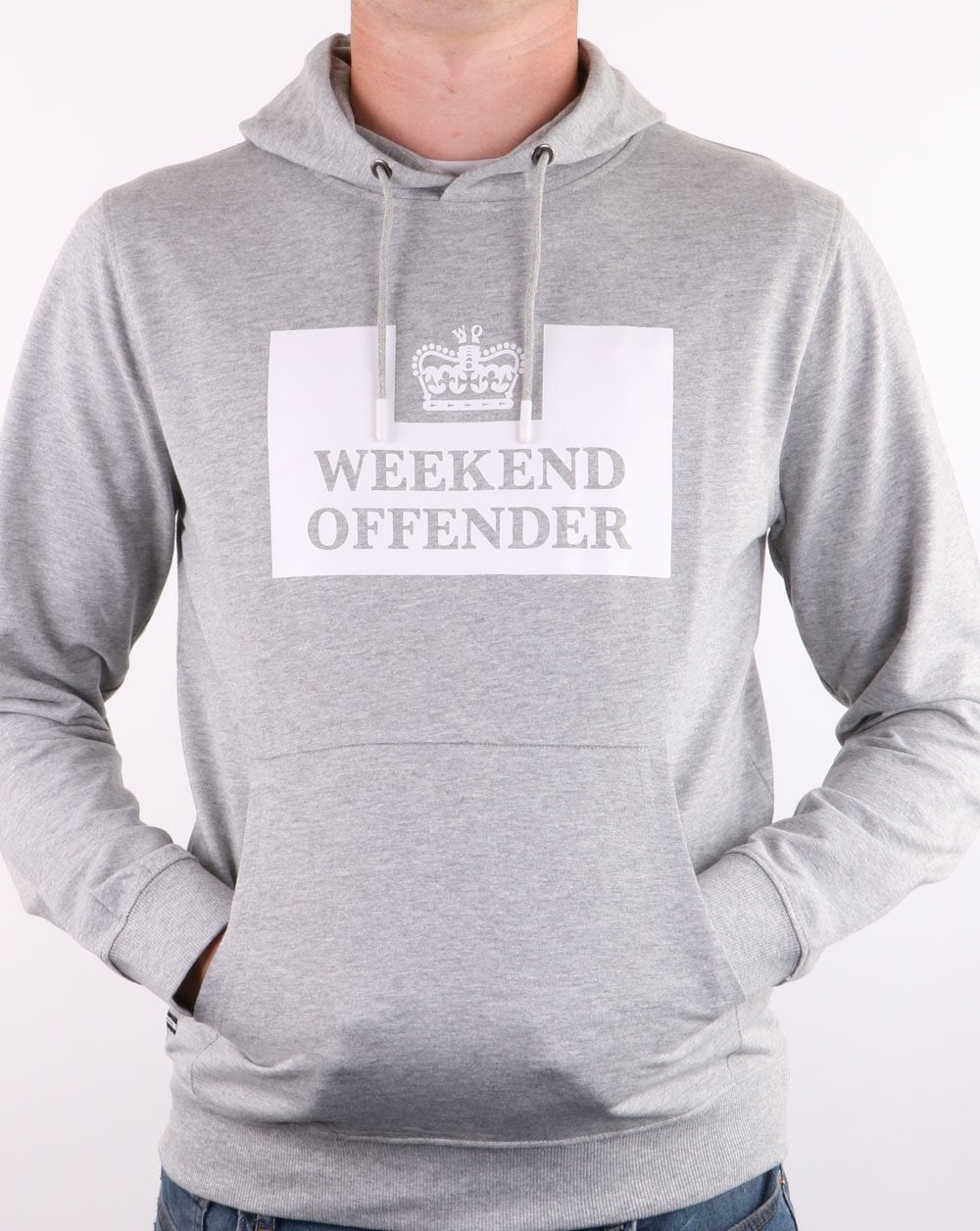 Weekend Offender HM Service Classic Hoody Grey