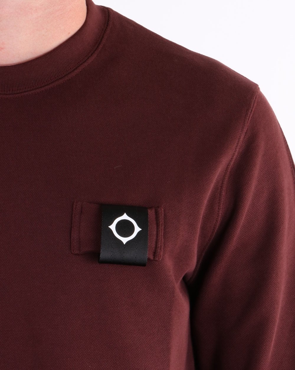 Ma.strum Training Crew Sweatshirt Cordovan