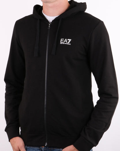 Emporio Armani EA7 Hoodie Black/White